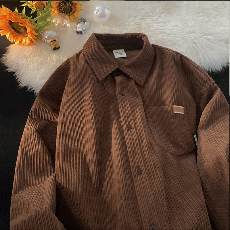 2023 Spring New Fashion Coat Shirt Men's Casual Long-sleeved Shirt Men's Boutique Clothing Simple Style Shirts For Men