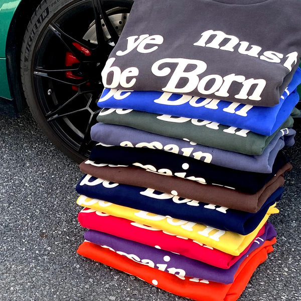 Y2K Graphic Tee – 24Ss 12 Colors Cpfm Kanye West Ye Must Be Born Again – Streetwear Fashion for Men & Women