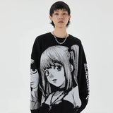 grunge oversized flame jumper built for warmth and edge, essential for winter street style, men’s streetwear clothing piece f