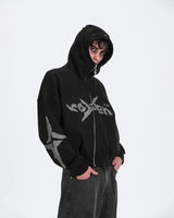 American Gothic Punk Harajuku Retro Oversized Hoodie Women Y2K Fashion