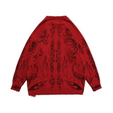 y2k fire graphic sweater, edgy streetwear for bold fashion-forward winter outfits, mens fashion layer for modern streetwear c