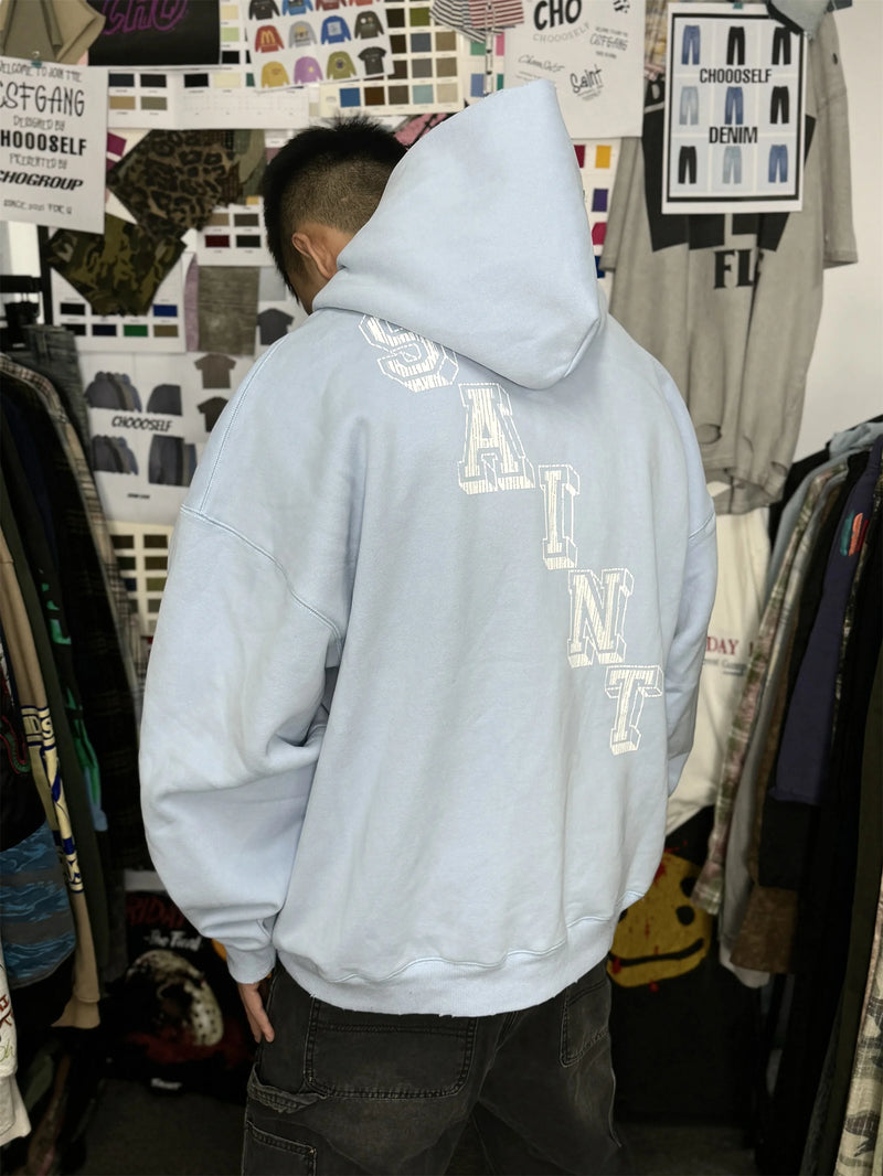 Vaporwave Drop – 2024 New Winter Vintage Retro Little Angel Print High Street – Streetwear Fashion for Men & Women