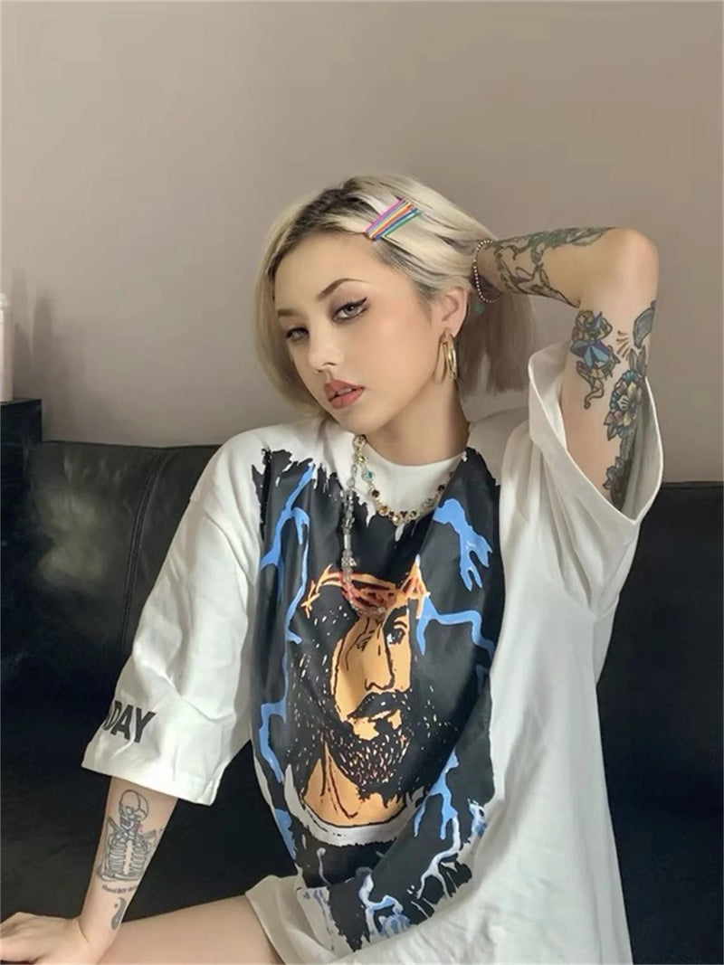 vaporwave graphic tee featuring summer kanye west chicago limited peripheral high street retro tops t shirt