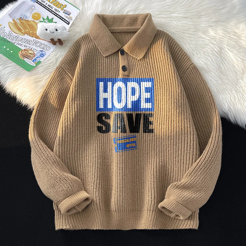 unisex flame knitwear, statement piece, trendy streetwear apparel for men and women