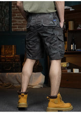 summer cargo shorts mens loose five pocket multi pocket outdoor motorcycle camouflage pants mens shorts unique cargo style 972