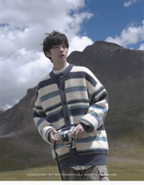 bold fire sweater, layered fit piece, aesthetic soft knit grunge sweater for cozy streetwear