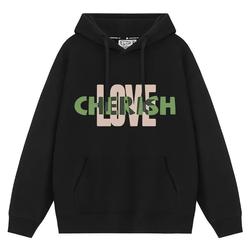 90s alternative skate hoodie with old-school designs