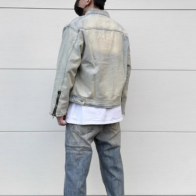premium urban graphic streetwear high hop print design wear fit y2k-streetwear-washed-biker-jeans-jackets-for-men-and-women-zipper-pocket-ropa-hombre-windbreaker-denim-coat-oversized everyday casual 29c41c oversized unisex essential - quality style hip fashion material image style streetwear design ID 297d3