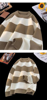 retro street knitwear, high-street look, trendy streetwear apparel for men and women