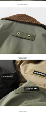menswear fashion piece featuring american style men loose pilot jacket multi pocket retro casual corduroy patchwork lapel jacket male outerwear workwear jacket design – premium quality jacket for men