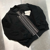 undermycar 2023 deconstructed multi zipper autumn winter flight jacket black streetwear fashion photo stylish outerwear men u - variant style 646c2c for streetwear fashion