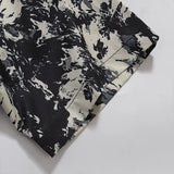 Men's Shirts Harajuku Cool Handsome High Street Masculinas Hawaiian Stylish Loose Half Sleeve Shirt Dark Wind Versatile Tops