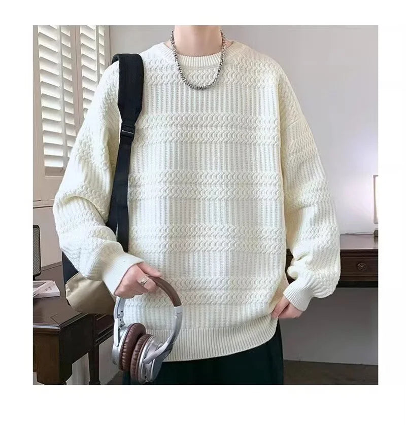 unisex flame knitwear, statement piece, trendy streetwear apparel for men and women