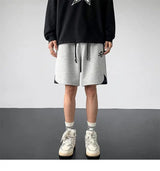 Korean fake two-piece sports basketball shorts men summer American fashion brand high street versatile couple retro sweatpants