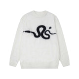 oversized flame jumper with bold print, ideal for photo-ready Y2K streetwear layering, street fashion menswear trend for seas