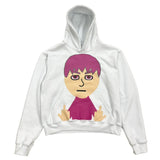 Y2K Womens Clothing Sweatshirt Long Sleeve Pullover Print Colorful Ove