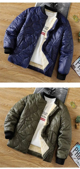 American winter new men and women street trend personalized thick jacket couple simple loose retro casual top harajuku y2k