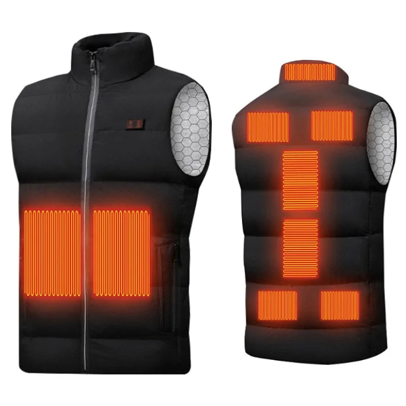 streetwear jacket featuring rainbowtouches 9 places heated vest men women usb heated jacket heating vest thermal clothing hunting vest winter heating jacket design – premium quality jacket for men