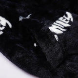 Abcvan Snaki 2023 New High Quality Smiling Face Rabbit Hair Cotton Coat Men's and Women's Coat