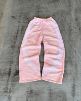 hip hop trendy brand streetwear high street retro striped baggy sweatpants men y2k harajuku drawstring wide leg casual trousers unique joggers style 2679
