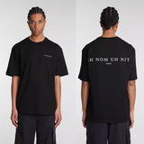 Harajuku Oversized Shirt – Black White Ih Nom Uh Nit Short Sleeve Tops Tee Men Woman Be – Urban Streetwear for Men & Women