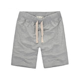 Gray Cotton Shorts Men Summer Sport Fitness Gym Workout Jogger Shorts with Pocket High Quality Plus Size Home Casual Sweatshorts