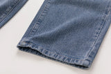 fashion loose streetwear denim basic pants unisex casual zipper jean pant hip hop trousers joggers men straight jeans traf homme unique joggers style 2415
