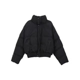 Simplicity Stand Collar Mens Parkas Heavy Winter Thicken Casual Short Cotton Jacket Warm Fashion Coats Male Streetwear New