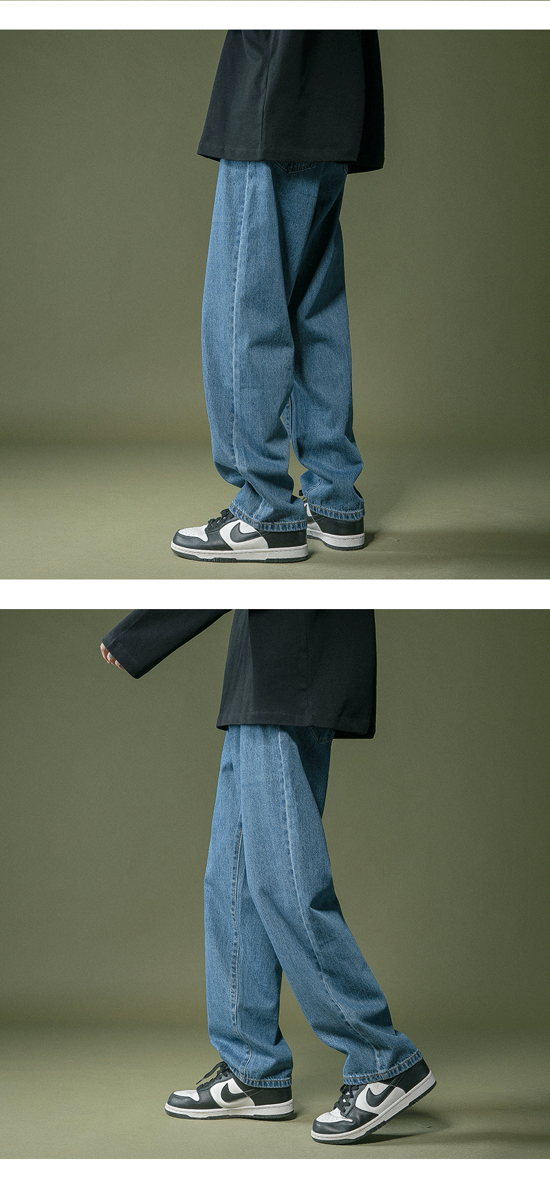 lappster men black baggy jeans streetwear 2023 harajuku casual straight pants male loose streetwear white graphic denim pants unique jeans style 2569