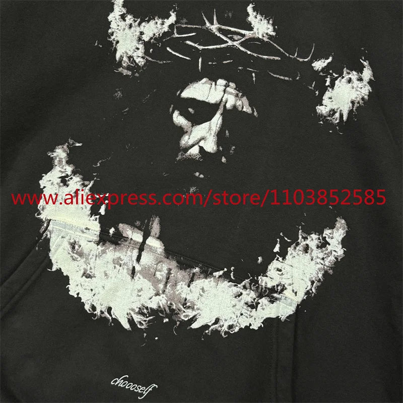 2024 American Vintage Heavy Weight Oversize Long Sleeve Hoodie High St