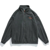spring and autumn new fleece knitted coat mens loose couple suit versatile high street style unique default style 2024