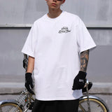 Y2k Vintage print – Hands Finger Cross Print White Black Summer Y2K Tshirts For