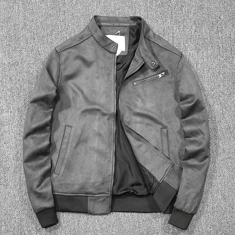 leather panel jacket, streetwear for men, men's streetwear fashion, oversized urban jacket, high quality cold-weather coat