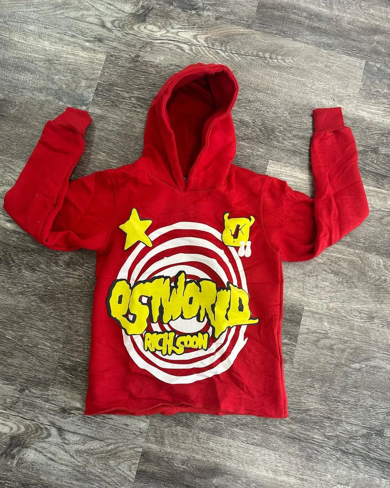 Y2K Womens Mens Hoodies Clothing Long Sleeve Pullover Sweatshirt Stree