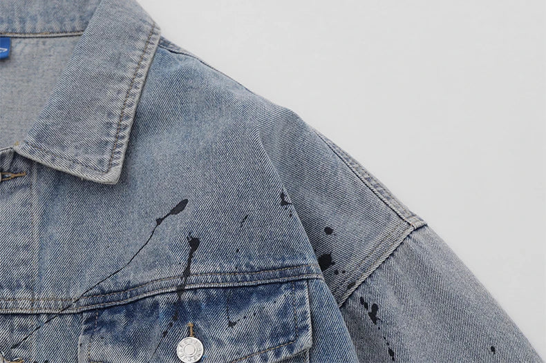 stars graffiti printed denim jackets mens fashion hip hop long sleeve coats outerwear y2k new casual streetwear jeans nan jac - variant style 7abcdd for streetwear fashion