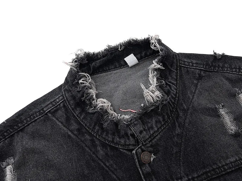 Oversized hooded high fashion fleece zip-up graffiti