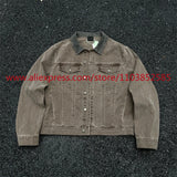 - essential casual high hop hip fashion wear print style design quality oversized everyday graphic b99103 premium image style streetwear urban material fall-new-american-heavyweight-vintage-mens-denim-jacket-high-quality-tops-oversize-fashionable-and-versatile-clothing-collar fit unisex streetwear design ID 0a2ab