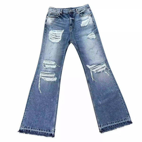 2024 brand new undermycar denim zipper slim fit straight pant jeans cotton denim pants comfort casual jeans size 1 2 3 u11 vintage washed jeans