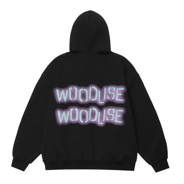 Y2K angelcore design featuring oversized zip up hoodies kanye autumn and winter double zippered men cardigan hoody streetwear hooded casual female sweatshirt