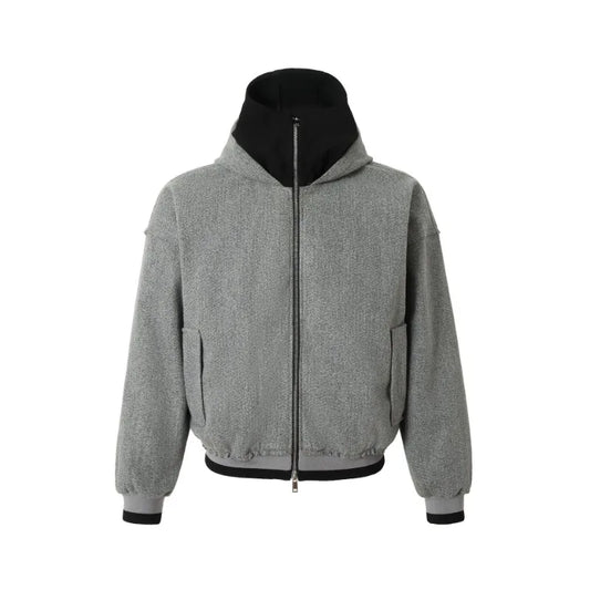 leather panel jacket, streetwear for men, men's streetwear fashion, oversized urban jacket, high quality cold-weather coat