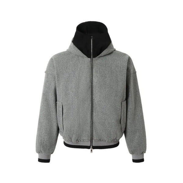 leather panel jacket, streetwear for men, men's streetwear fashion, oversized urban jacket, high quality cold-weather coat