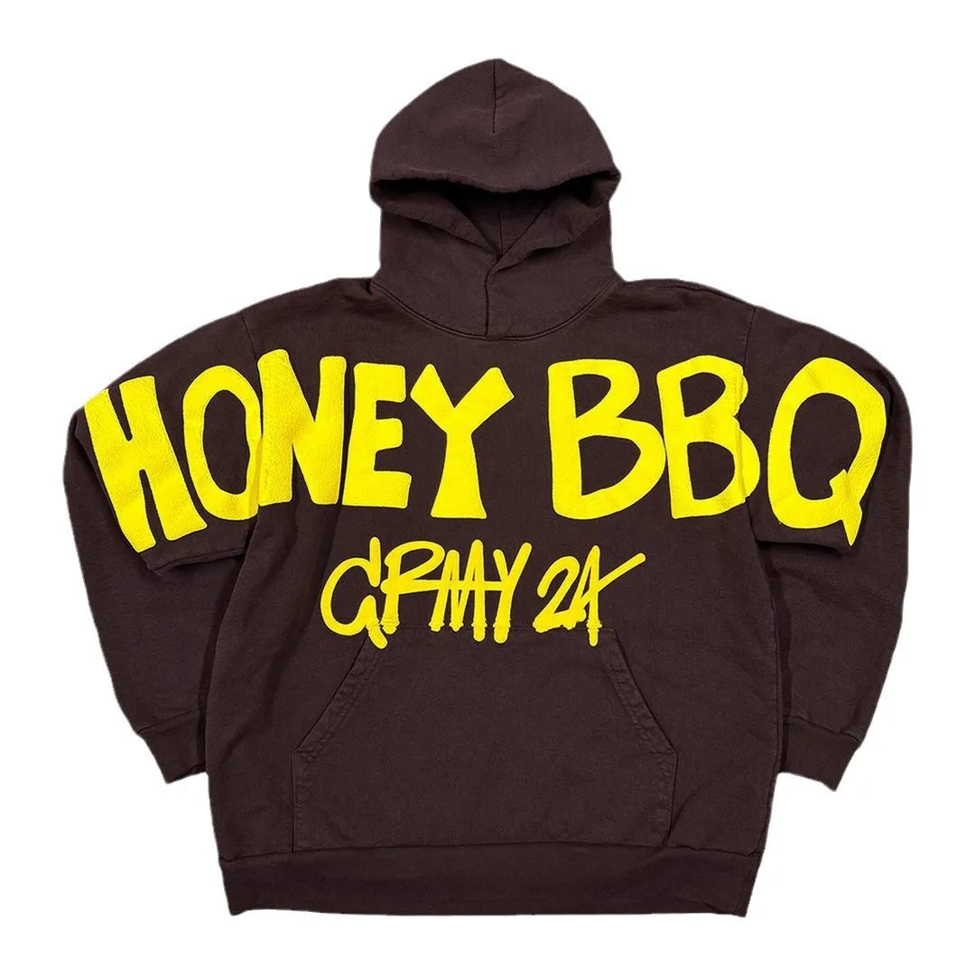 Y2k Pullover Print Pattern Long Sleeved Hoodie Hoodie Clothing Vintage Street Rap Trend Wear High Street