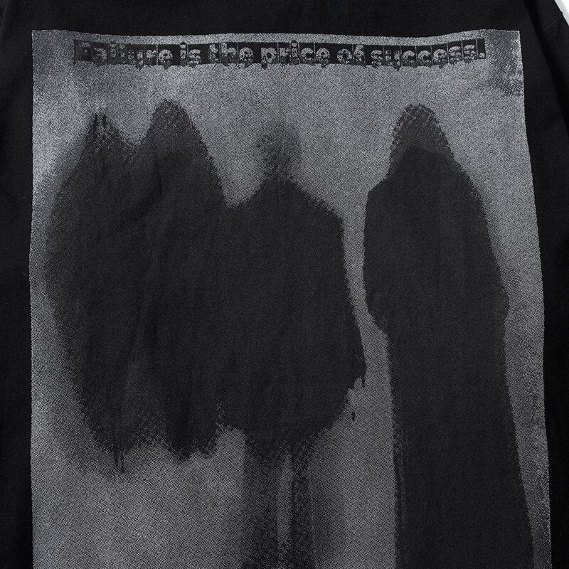 "Ghost Face" Unisex Men Women Streetwear Graphic Sweatshirt Daulet Apparel
