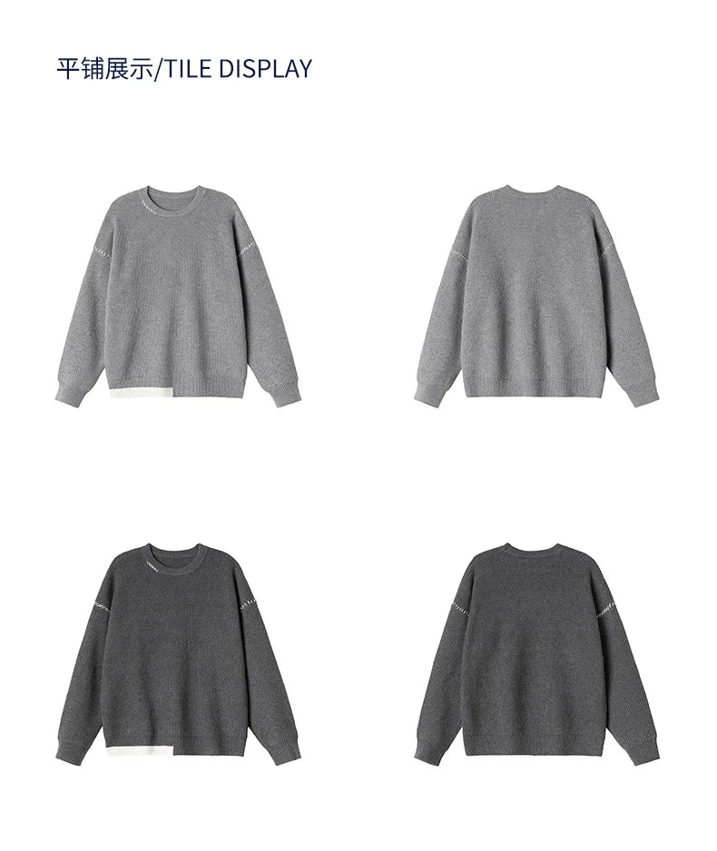oversized flame jumper, 2025 fashion trend, fire knit jumper in oversized streetwear fashion