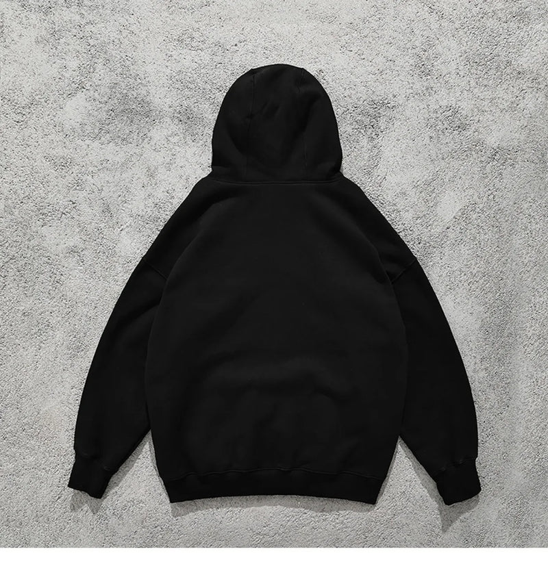 glitchcore vintage anime featuring streetwear solid color ninja zipper hoodies mens fleece turtleneck cardigan outdoor oversized hoody plus velvet charge coat