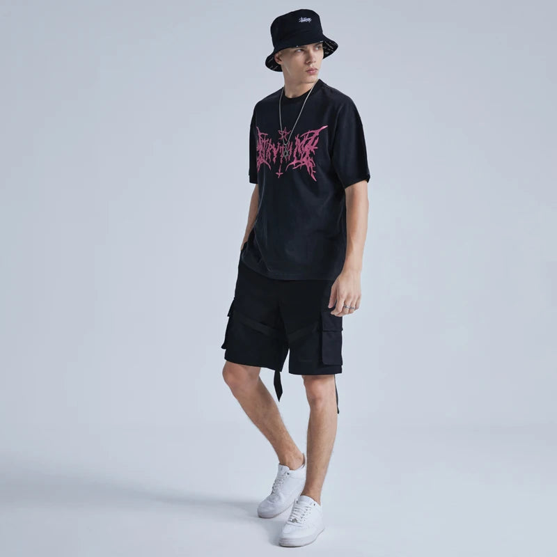 Trapwear Shirt – Rainbowtouches Punk T Shirt 2022 Half Sleeveunisex High Stre – Modern Streetwear for Everyone