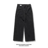 american y2k new fashion pattern embroidery clearance spot jeans women street hip hop joker straight wide leg pants couple jeans unique jeans style 3023