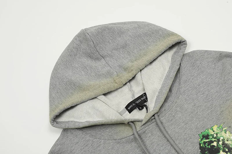 Black Grey Brown Who Decides War Hoodie Men Woman Good Quality Chaopai