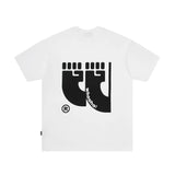 Vaporwave Chrome logo – Korean Style Fist Y2K Trendy Brand Personalized Creative Pri