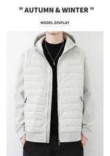 grunge winter jacket, layered citywear - trendy urban streetwear fashion for men and women